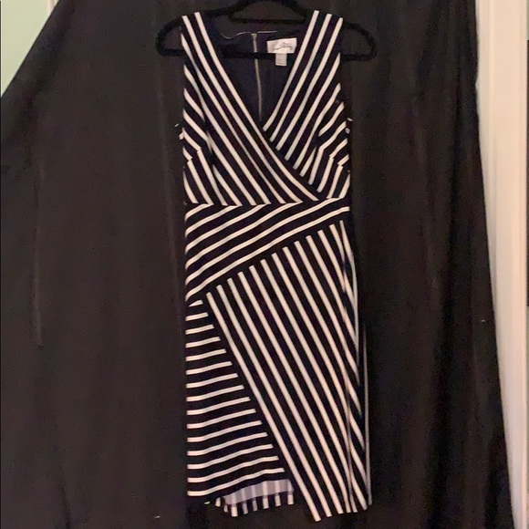 Joseph Ribkoff Striped Dress - Picture 3 of 6